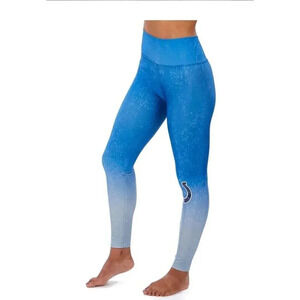 NFL WOMEN'S INDIANAPOLIS COLTS DISTRESSED GRADIENT LEGGING LARGE NWT
